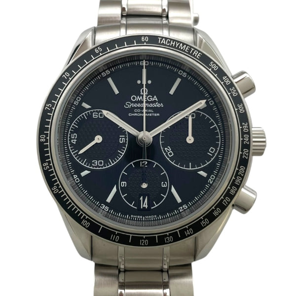 オメガ OMEGA スピードマスター レーシング コーアクシャル クロノメーター クロノグラフ 326.30.40.50.01.001 ブラック SS メンズ 腕時計