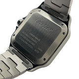 カルティエ Cartier サントスドゥカルティエMM WSSA0061 グリーン SS レディース 腕時計