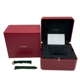 カルティエ Cartier サントスドゥカルティエMM WSSA0061 グリーン SS レディース 腕時計