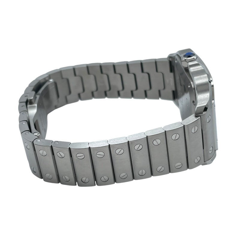 カルティエ Cartier サントスドゥカルティエMM WSSA0061 グリーン SS レディース 腕時計