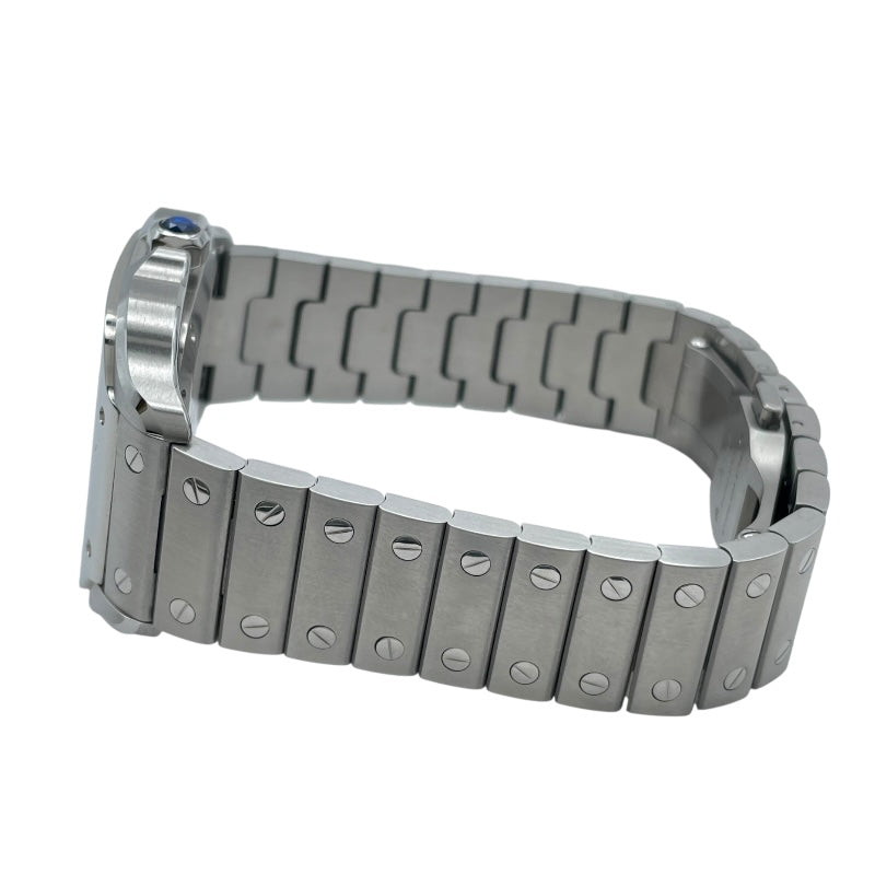 カルティエ Cartier サントスドゥカルティエMM WSSA0061 グリーン SS レディース 腕時計