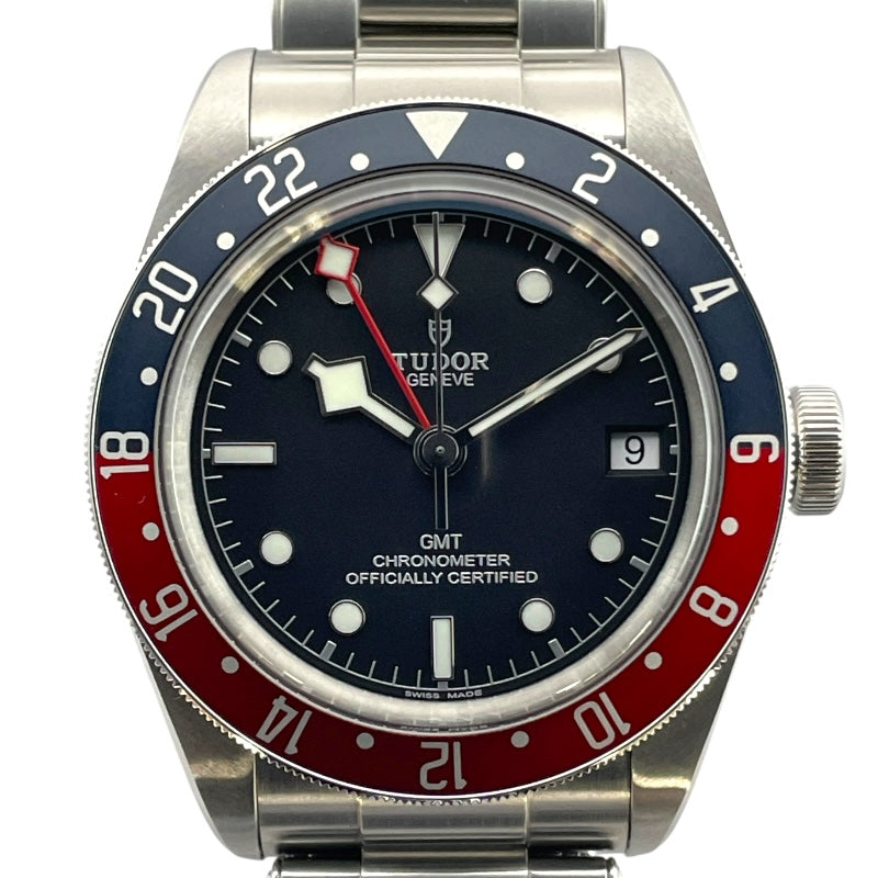 チューダー/チュードル TUDOR ブラックベイ GMT 79830RB ブラック SS 自動巻き メンズ 腕時計