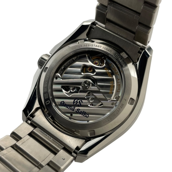 グランドセイコー Grand Seiko エボリューション9 コレクション スプリングドライブ GMT SBGE285 朝霧 チタン 自動巻き メンズ 腕時計