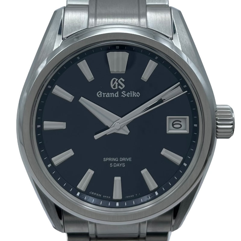 グランドセイコー Grand Seiko エボリューション9 コレクション スプリングドライブ SLGA021 ネイビー SS メンズ 腕時計
