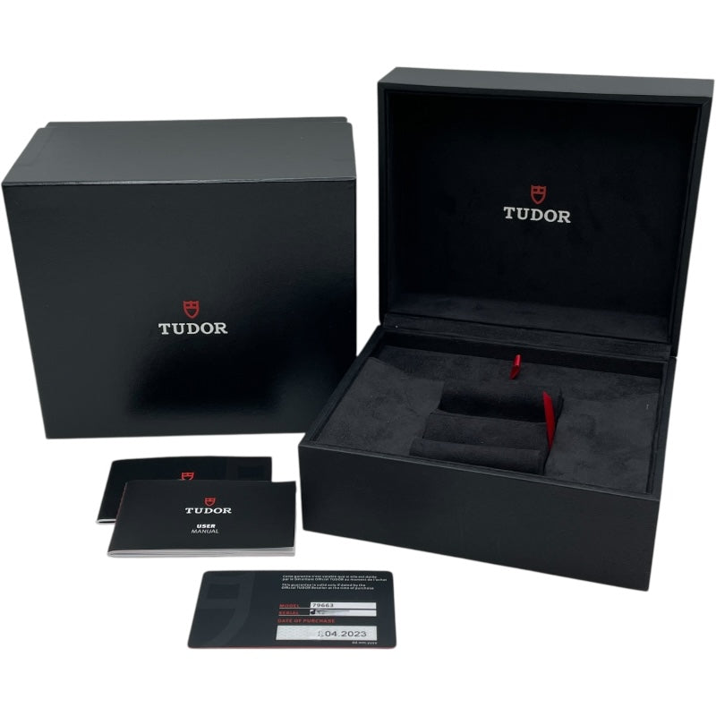 チューダー/チュードル TUDOR ブラックベイ39 S&G 79663 シルバー K18/SS 自動巻き メンズ 腕時計