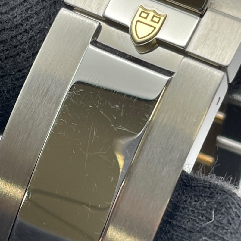 チューダー/チュードル TUDOR ブラックベイ39 S&G 79663 シルバー K18/SS 自動巻き メンズ 腕時計