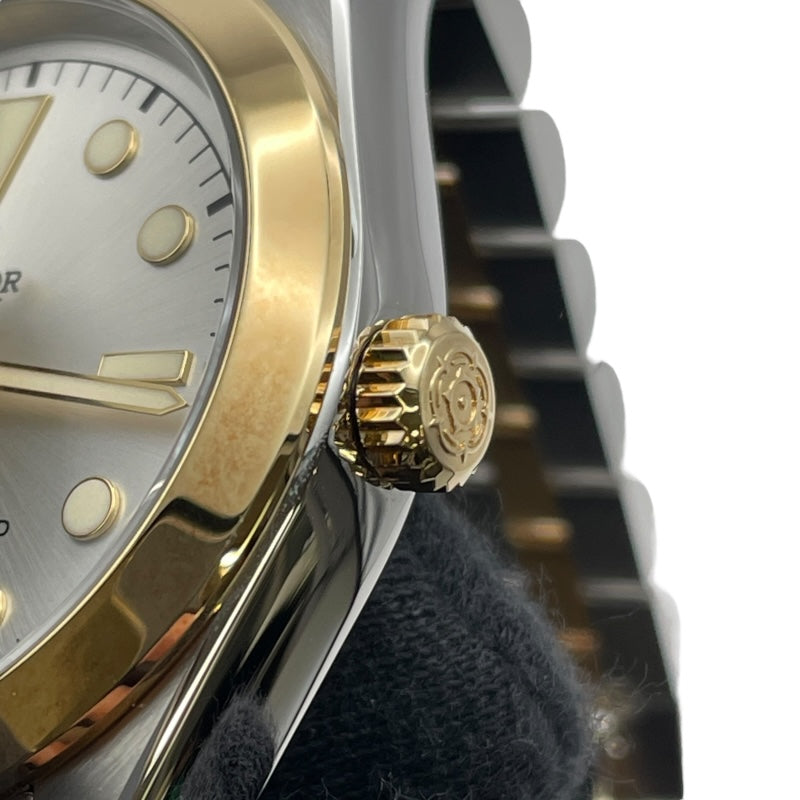 チューダー/チュードル TUDOR ブラックベイ39 S&G 79663 シルバー K18/SS 自動巻き メンズ 腕時計