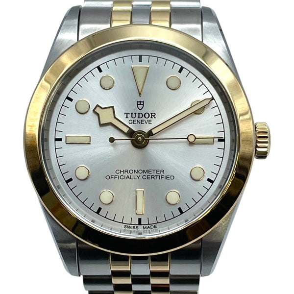 チューダー/チュードル TUDOR ブラックベイ39 S&G 79663 シルバー K18/SS 自動巻き メンズ 腕時計