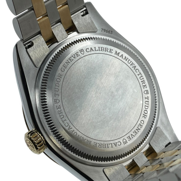 チューダー/チュードル TUDOR ブラックベイ39 S&G 79663 シルバー K18/SS 自動巻き メンズ 腕時計