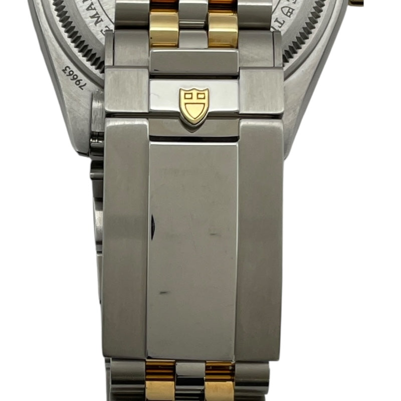 チューダー/チュードル TUDOR ブラックベイ39 S&G 79663 シルバー K18/SS 自動巻き メンズ 腕時計