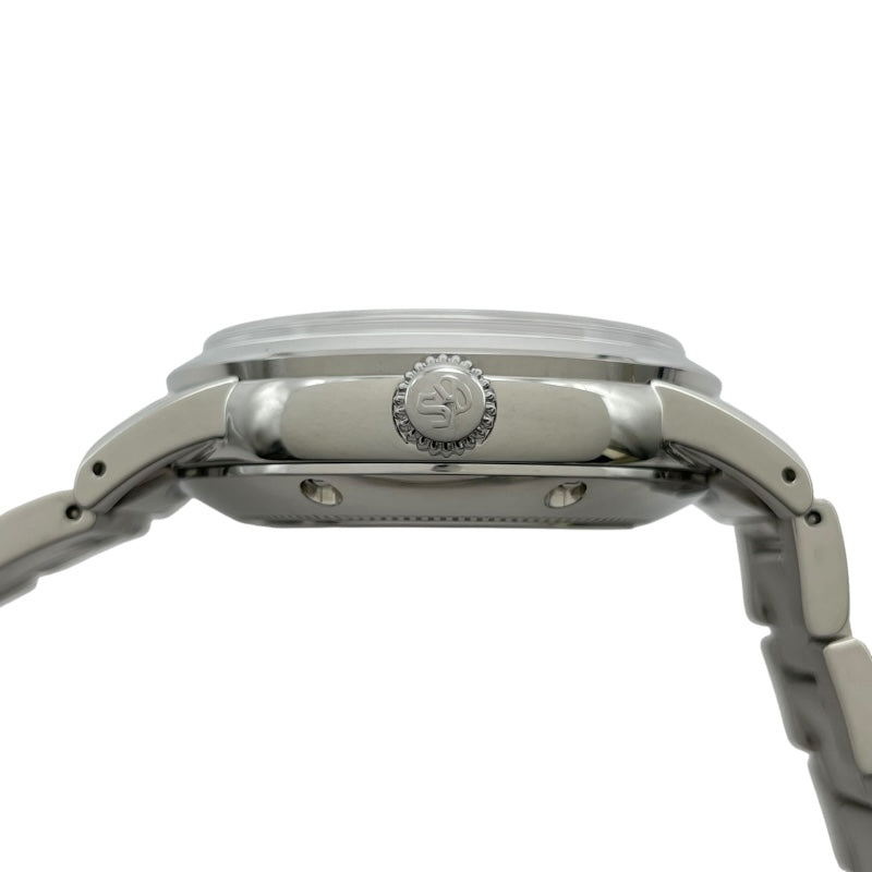 グランドセイコー Grand Seiko エレガンスコレクション メカニカル ハイビート 36000 GMT SBGJ249 ブルー SS メンズ 腕時計