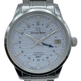グランドセイコー Grand Seiko エレガンスコレクション メカニカル ハイビート 36000 GMT SBGJ249 ブルー SS メンズ 腕時計