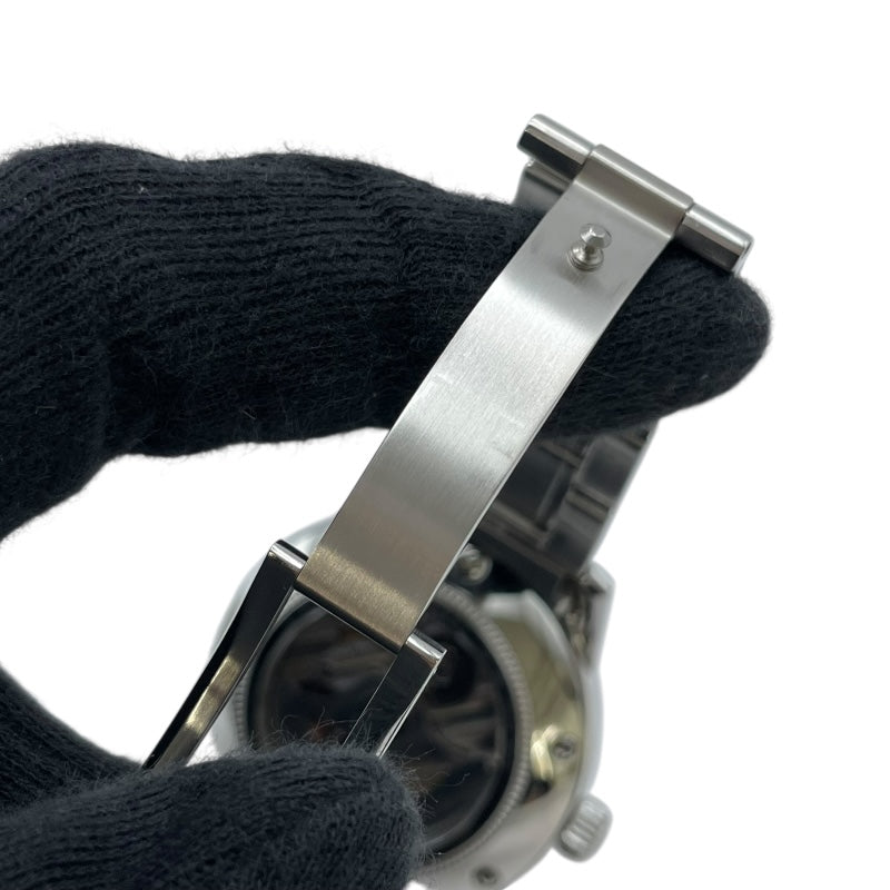 グランドセイコー Grand Seiko エレガンスコレクション メカニカル ハイビート 36000 GMT SBGJ249 ブルー SS メンズ 腕時計