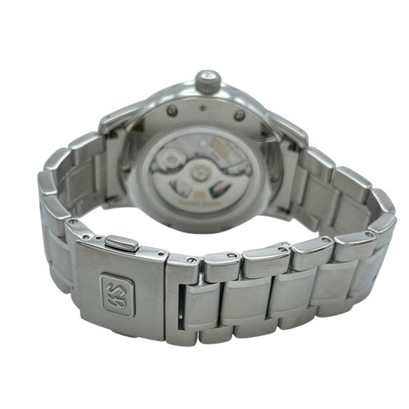 グランドセイコー Grand Seiko エレガンスコレクション メカニカル ハイビート 36000 GMT SBGJ249 ブルー SS メンズ 腕時計