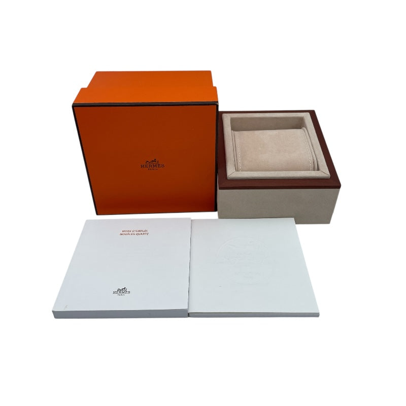 エルメス HERMES Hウォッチ ホワイトシェル HH1.235 ホワイトシェル SS クオーツ レディース 腕時計