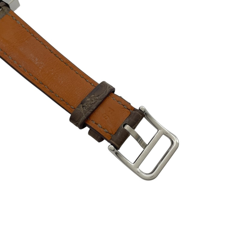 エルメス HERMES Hウォッチ ホワイトシェル HH1.235 ホワイトシェル SS クオーツ レディース 腕時計