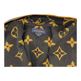 ルイ・ヴィトン LOUIS VUITTON ジャイアントモノグラムフーデットコート FHC028 ブラック ウール レディース トレンチコート