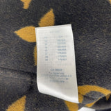 ルイ・ヴィトン LOUIS VUITTON ジャイアントモノグラムフーデットコート FHC028 ブラック ウール レディース トレンチコート