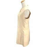 ルイ・ヴィトン LOUIS VUITTON ジャイアントモノグラムノースリーブコート FIDS06 アイボリー ウール メンズ ダッフルコート