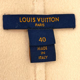 ルイ・ヴィトン LOUIS VUITTON ジャイアントモノグラムノースリーブコート FIDS06 アイボリー ウール メンズ ダッフルコート