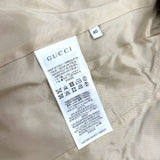 グッチ GUCCI GG総柄ノーカラーツイードジャケット 610060 マルチカラー ウール レディース ノーカラージャケット