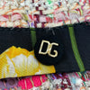 ドルチェ＆ガッバーナ Dolce & Gabbana ノーカラーツイードジャケット F2087T マルチカラー コットン レディース ノーカラージャケット