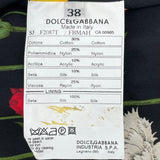 ドルチェ＆ガッバーナ Dolce & Gabbana ノーカラーツイードジャケット F2087T マルチカラー コットン レディース ノーカラージャケット