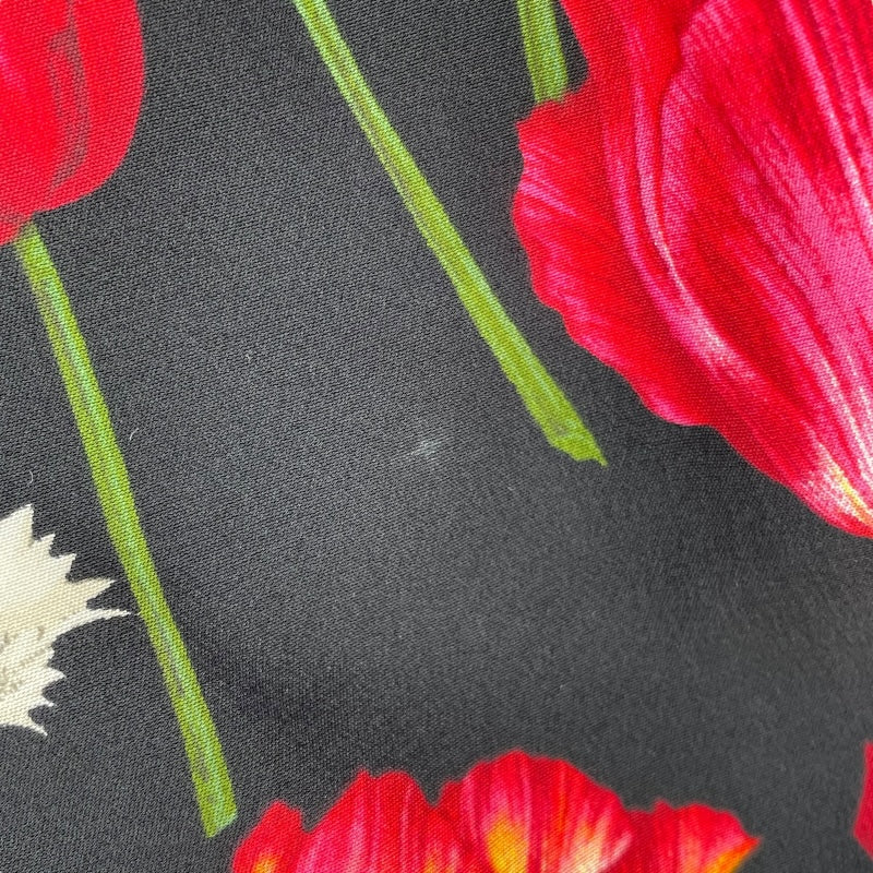 ドルチェ＆ガッバーナ Dolce & Gabbana ノーカラーツイードジャケット F2087T マルチカラー コットン レディース ノーカラージャケット