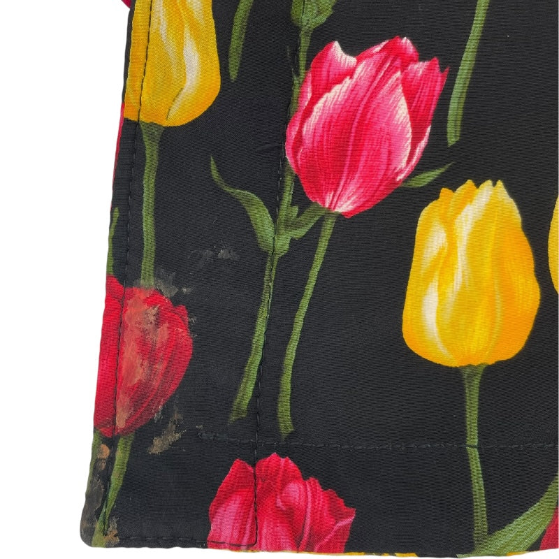 ドルチェ＆ガッバーナ Dolce & Gabbana ノーカラーツイードジャケット F2087T マルチカラー コットン レディース ノーカラージャケット