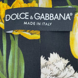 ドルチェ＆ガッバーナ Dolce & Gabbana ノーカラーツイードジャケット F2087T マルチカラー コットン レディース ノーカラージャケット