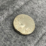 ルイ・ヴィトン LOUIS VUITTON ケープコート FRC032 グレー ウール レディース その他アウター