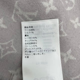 ルイ・ヴィトン LOUIS VUITTON ケープコート FRC032 グレー ウール レディース その他アウター