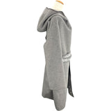 ルイ・ヴィトン LOUIS VUITTON ジャイアントモノグラムフーテッドコート FLC016 グレー ウール レディース その他アウター