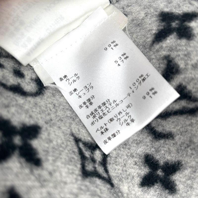 ルイ・ヴィトン LOUIS VUITTON モノグラム裏地ラップコート RW212W QWE FLCO22 ウール レディース その他アウター