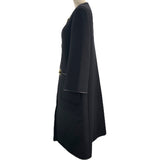 グッチ GUCCI ホースビット金具ノーカラーコート 594821 ブラック ウール レディース ノーカラージャケット