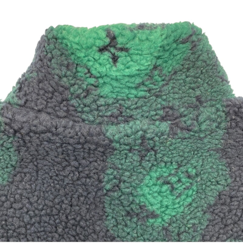 ルイ・ヴィトン LOUIS VUITTON モノグラム総柄フリースジャケット HOY15W グリーン ポリエステル メンズ その他アウター