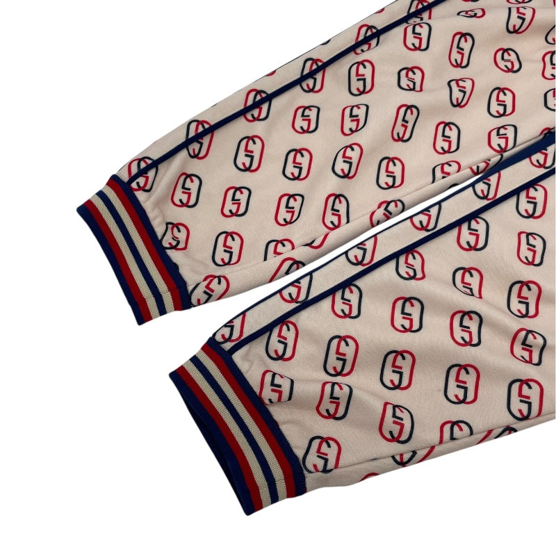 グッチ GUCCI GG総柄トラックジャケット 575737 ホワイト ポリエステル メンズ ナイロンジャケット