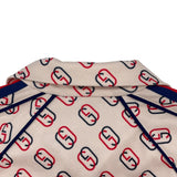グッチ GUCCI GG総柄トラックジャケット 575737 ホワイト ポリエステル メンズ ナイロンジャケット