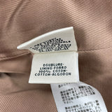 エルメス HERMES ツイードウールコート ブラウン ウール レディース その他アウター