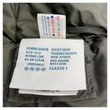 モンクレール MONCLER MER ダウンジャケット 46322 ブラウン ナイロン レディース ダウンジャケット