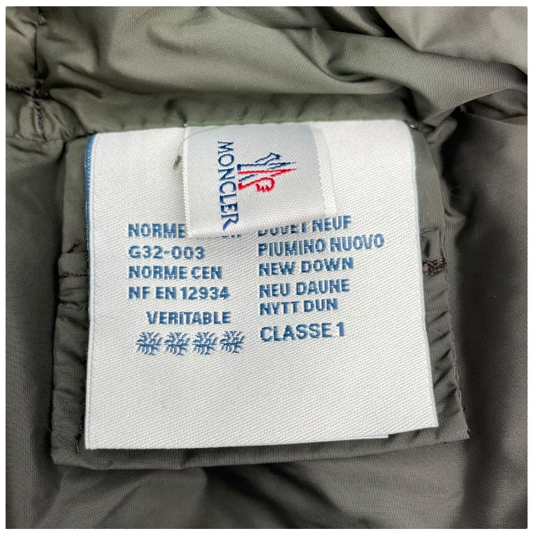 モンクレール MONCLER MER ダウンジャケット 46322 ブラウン ナイロン レディース ダウンジャケット