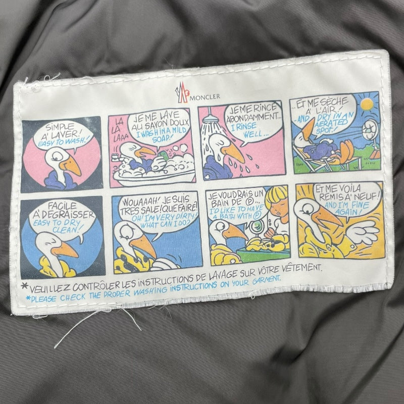 モンクレール MONCLER MER ダウンジャケット 46322 ブラウン ナイロン レディース ダウンジャケット