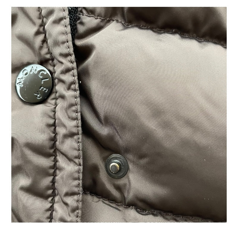 モンクレール MONCLER MER ダウンジャケット 46322 ブラウン ナイロン レディース ダウンジャケット