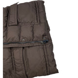 モンクレール MONCLER MER ダウンジャケット 46322 ブラウン ナイロン レディース ダウンジャケット