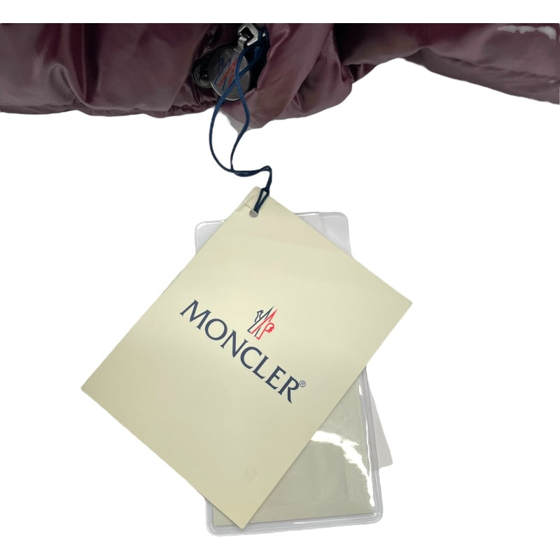 モンクレール MONCLER ロゴワッペンダウンジャケット 072/091.41310-50 68950 ボルドー ナイロン メンズ ダウンジャケット