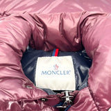 モンクレール MONCLER ロゴワッペンダウンジャケット 072/091.41310-50 68950 ボルドー ナイロン メンズ ダウンジャケット
