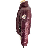 モンクレール MONCLER ロゴワッペンダウンジャケット 072/091.41310-50 68950 ボルドー ナイロン メンズ ダウンジャケット