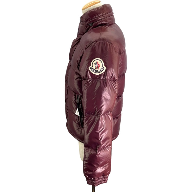 モンクレール MONCLER ロゴワッペンダウンジャケット 072/091.41310-50 68950 ボルドー ナイロン メンズ ダウンジャケット