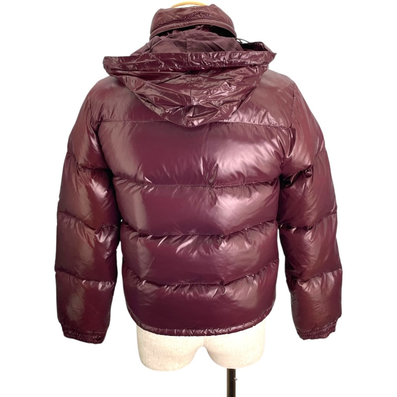 モンクレール MONCLER ロゴワッペンダウンジャケット 072/091.41310-50 68950 ボルドー ナイロン メンズ ダウンジャケット