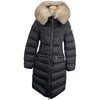 モンクレール MONCLER BOEDIC ダウンコート H20931C00067 5396Q ブラック ナイロン レディース ダウンジャケット